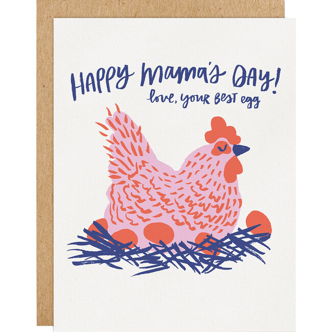Best Egg Letterpress Card