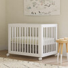 Yuzu 8-in-1 Convertible Crib with All-Stages Conversion Kits, White - Cribs - 5