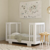 Yuzu 8-in-1 Convertible Crib with All-Stages Conversion Kits, White - Cribs - 7