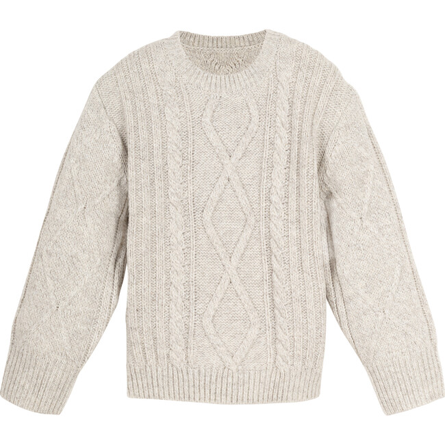 Evelyn Sweater, Frosty Grey - Sweaters - 1