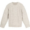 Evelyn Sweater, Frosty Grey - Sweaters - 1 - thumbnail