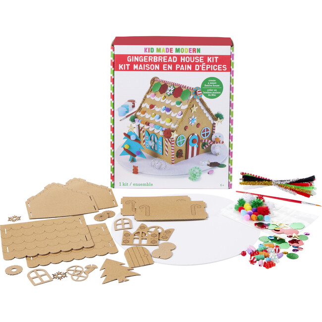 Gingerbread House Kit - Arts & Crafts - 1