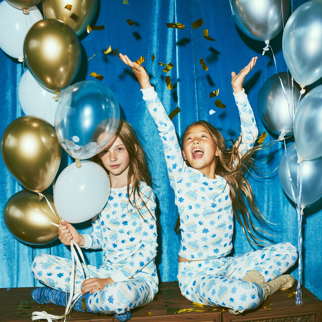 Dahl Holiday Pajama Set, Happy Hanukkah