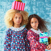 Maude Dress, Navy Kaleidoscope Flower - Dresses - 5