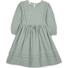 Muslin Dress, Green - Dresses - 1 - thumbnail