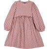 Vichy Dress, Pink Wood - Dresses - 1 - thumbnail