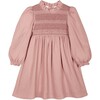 Smoked Muslin Dress, Pink Sand - Dresses - 1 - thumbnail