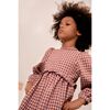 Vichy Dress, Pink Wood - Dresses - 3