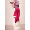 Wool Openwork Sweater, Fuschia - Sweaters - 3