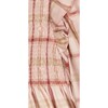Smocked Viyella Tartan Dress, Pink Sand - Dresses - 5