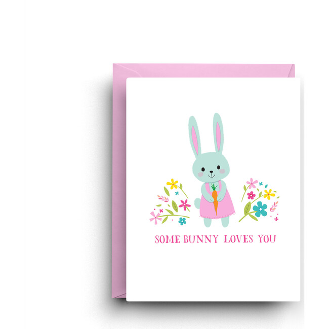 Some Bunny Loves You Baby Card