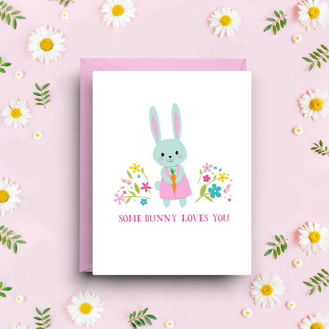 Some Bunny Loves You Baby Card