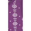 Wool Braided Flower Waistcoat, Cream/Dark Mauve - Sweaters - 3 - thumbnail