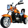 6V  Chopper Style Ride on Trike Orange - Ride-On - 1 - thumbnail