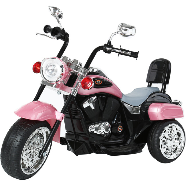 6V  Chopper Style Ride on Trike Pink