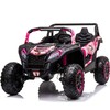 24V 4x4  Dune Buggy 2 Seater Ride on Pink - Ride-On - 1 - thumbnail