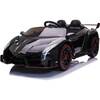24V 4x4 Lamborghini Veneno 2 Seater Ride on Car Black - Ride-On - 1 - thumbnail
