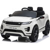 12V Range Rover Evoque 1 Seater Ride on Car White - Ride-On - 1 - thumbnail