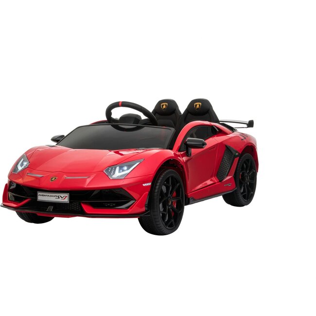 12V Lamborghini Aventador 1 Seater Ride on Car Red
