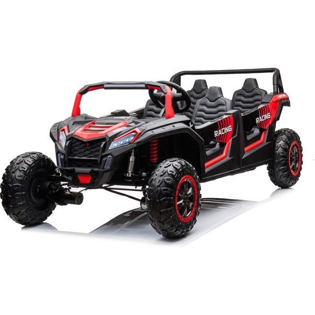 24V 4x4  Dune Buggy 4 Seater Big Ride on Red