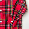 Long Sleeve Shirt, Red Tartan - Shirts - 3 - thumbnail