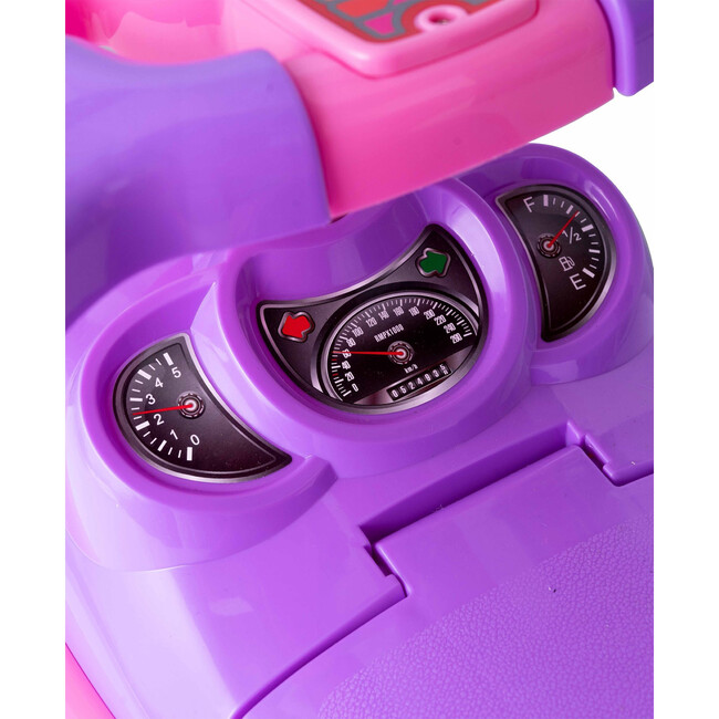 Easy Wheel Quick Coupe 3 in 1, Stroller, Walker and Ride on Pink - Ride-On - 4