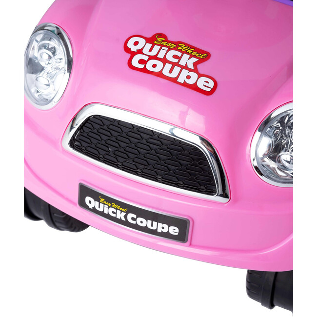 Easy Wheel Quick Coupe 3 in 1, Stroller, Walker and Ride on Pink - Ride-On - 6