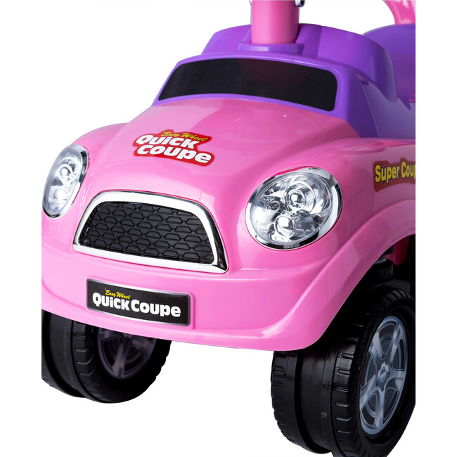 Easy Wheel Quick Coupe 3 in 1, Stroller, Walker and Ride on Pink - Ride-On - 7