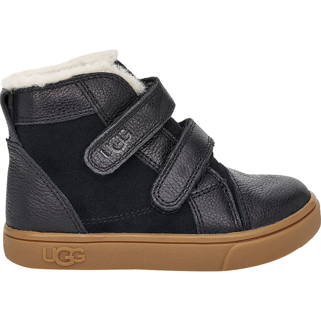 Rennon Toddler Velcro Sneakers, Black - Sneakers - 1