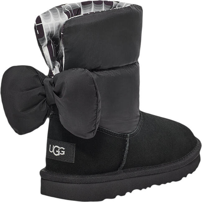 Bailey Bow Maxi Toddler Winter Boots, Black - Boots - 3
