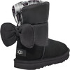 Bailey Bow Maxi Toddler Winter Boots, Black - Boots - 3 - thumbnail