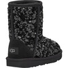 Classic Sequin Winter Boots, Black - Boots - 3
