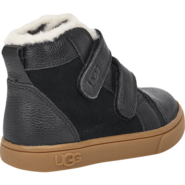Rennon Toddler Velcro Sneakers, Black - Sneakers - 3