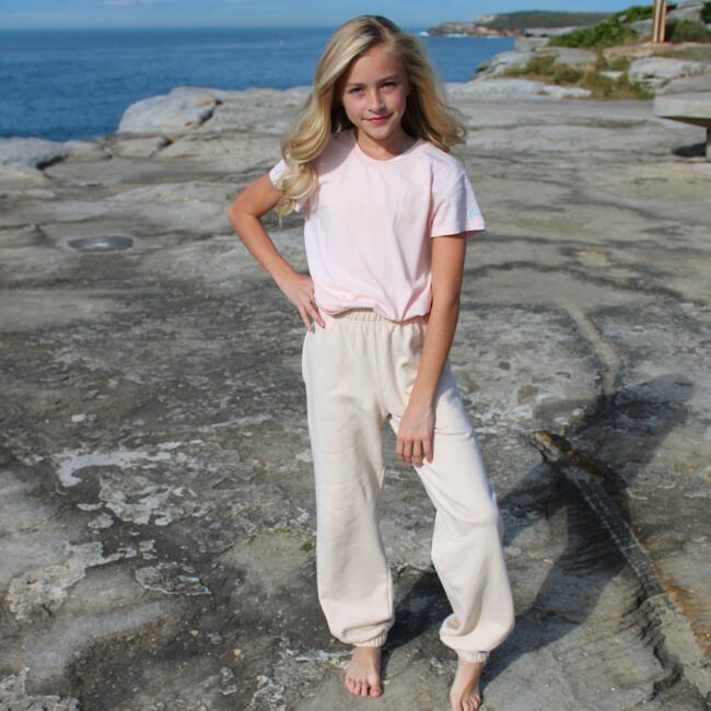 Sydney Sweats Sweatpants, Beige - Sweatpants - 2