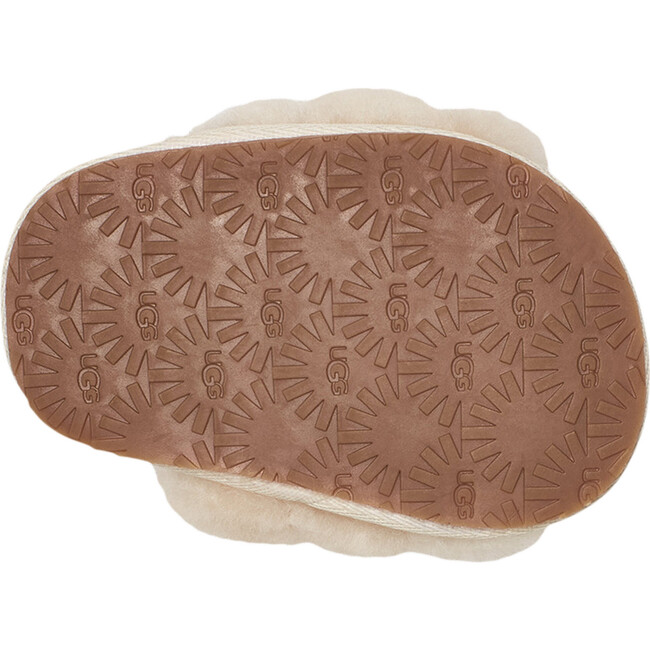 Fluff Yeah Strap Slide, Beige - Sandals - 6