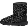 Classic Sequin Winter Boots, Black - Boots - 4