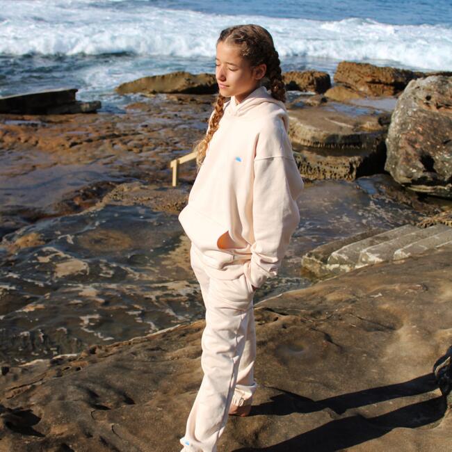 Sydney Sweats Sweatpants, Beige - Sweatpants - 3