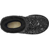 Classic Sequin Winter Boots, Black - Boots - 5