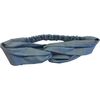Lake Como Chambray Headband, Blue - Hair Accessories - 1 - thumbnail