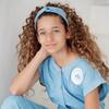 Lake Como Chambray Headband, Blue - Hair Accessories - 2