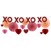 Honeycomb Valentines Garland - Garlands - 1 - thumbnail