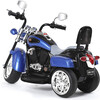 6V  Chopper Style Ride on Trike Blue - Ride-On - 3 - thumbnail
