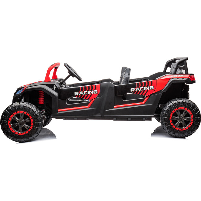 24V 4x4  Dune Buggy 4 Seater Big Ride on Red - Ride-On - 2