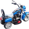 6V  Chopper Style Ride on Trike Blue - Ride-On - 5 - thumbnail