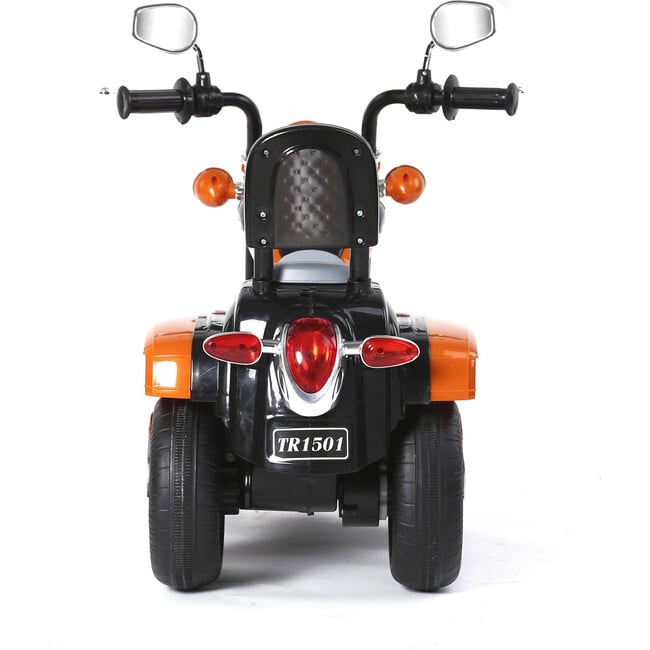 6V  Chopper Style Ride on Trike Orange - Ride-On - 5