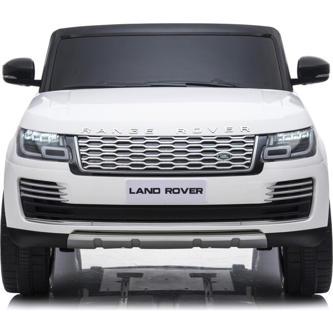 12V Range Rover HSE 2 Seater Ride on Car White - Freddo Backyard & Park ...