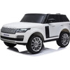 12V Range Rover HSE 2 Seater Ride on Car White - Freddo Backyard & Park ...