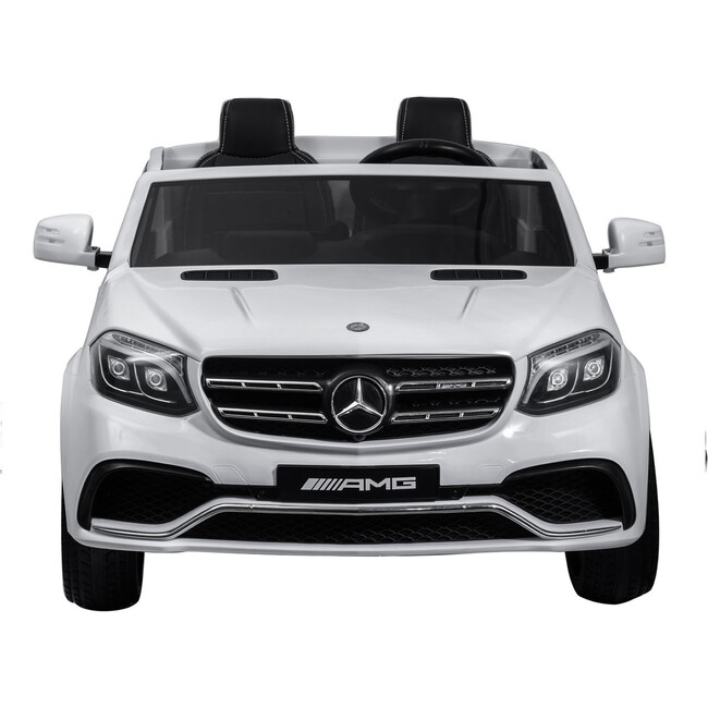 12V Mercedes Benz GLS63 AMG 2 Seater Ride on Car White - Ride-On - 4