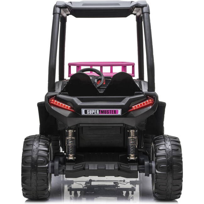 24V 4x4  Off Road UTV 2 Seater Ride on Pink - Ride-On - 5