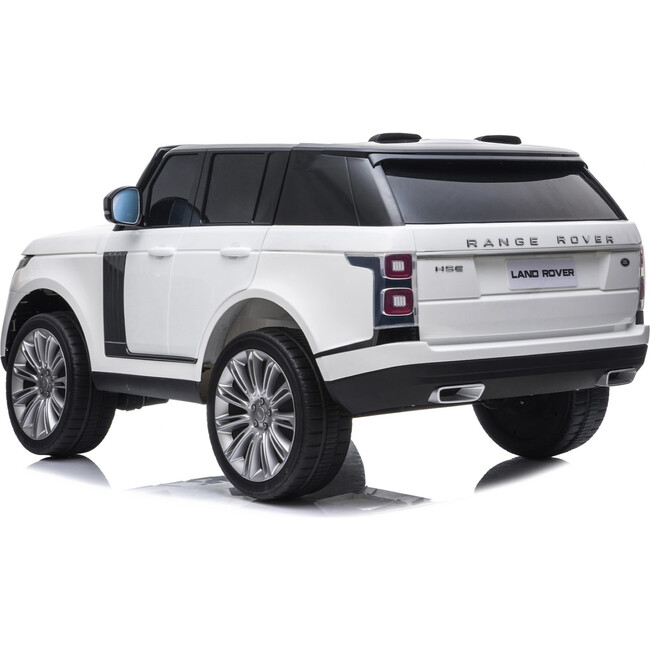 24V Range Rover HSE 2 Seater Ride on Car White - Ride-On - 2